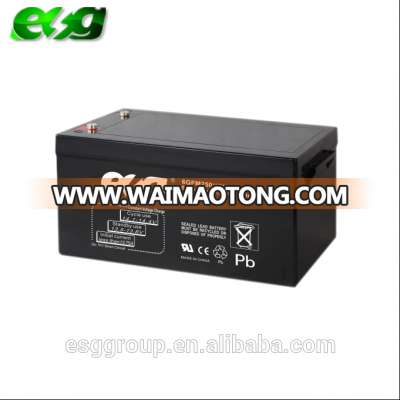 ESG 12v250ah high quality solar battery